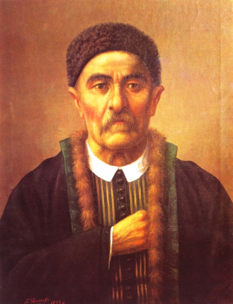 Портрет на хаджи Калчо Дренски от Георги Данчов-Зографина