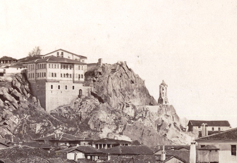 Училището в „Панорама на Филипополис“ от Димитър Кавра, 1873 г.