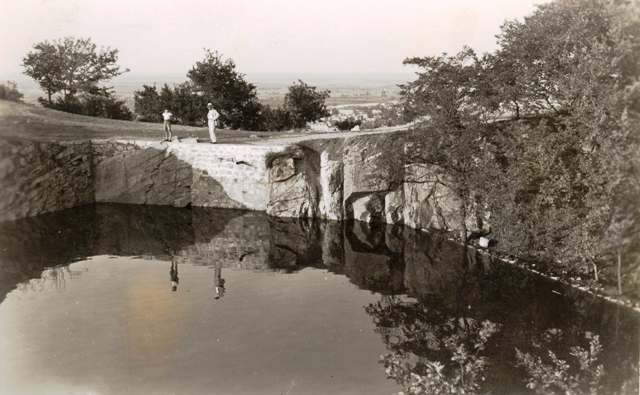 Водохранилището на Хълма на освободителите, 1934-1935 г.