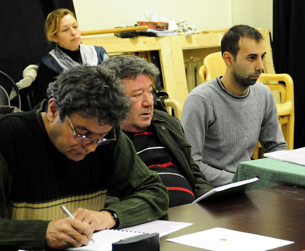 Краси Доков сред колегите си в екипа на Възвишение