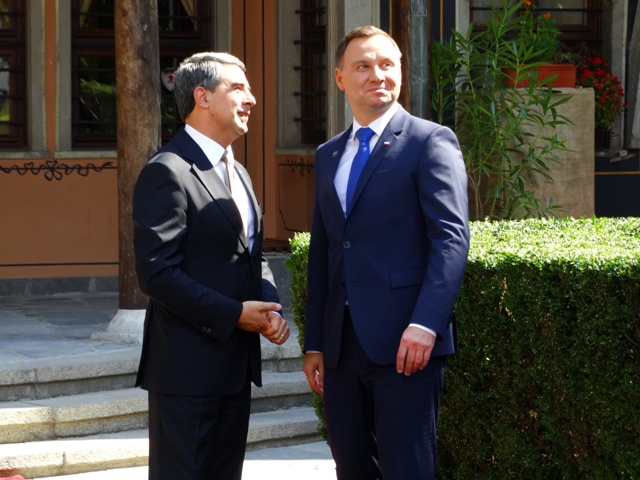 С полският президент Анджей Дуда