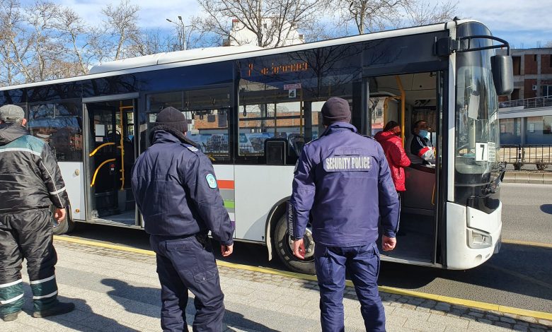 проверки в градски транспорт за маски