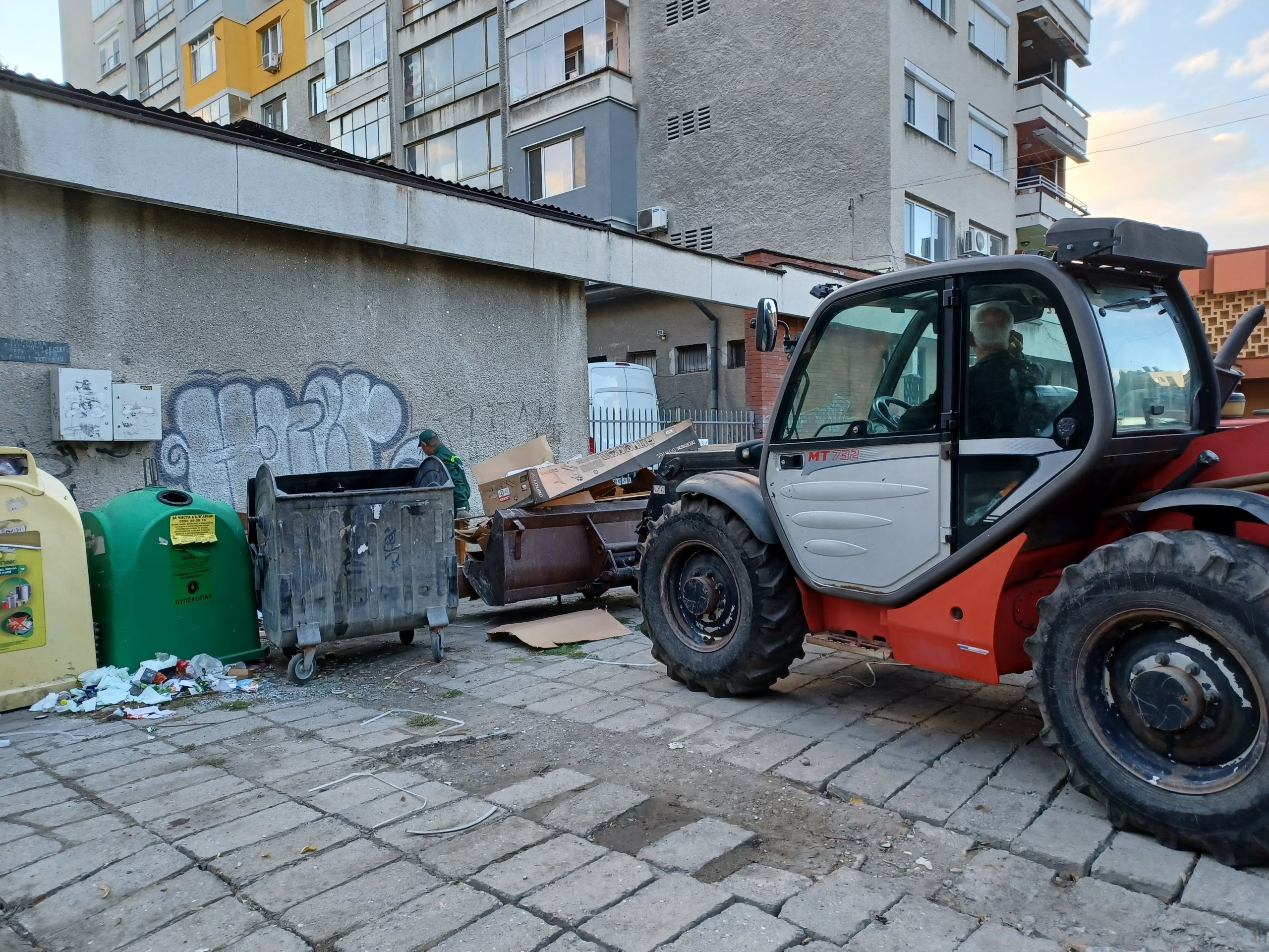 График едрогабаритни отпадъци