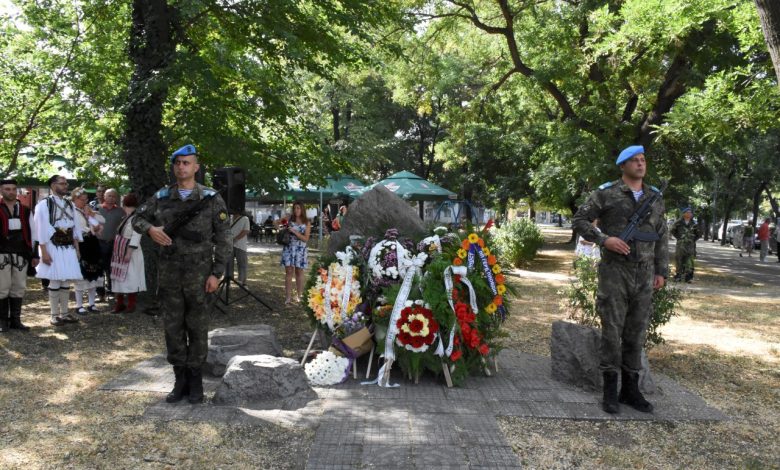 паметника на българите от източна и западна Тракия и Беломорска Македония, загинали в национално-освободителните борби и войните за България