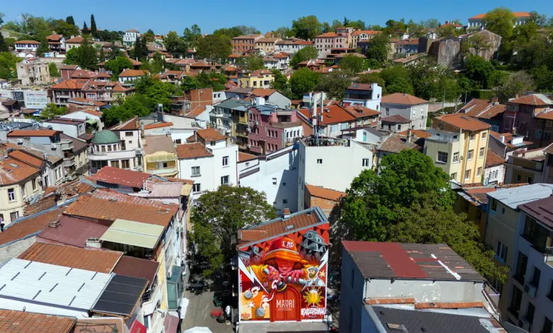 графити в капана