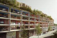 многоетажен паркинг до реката