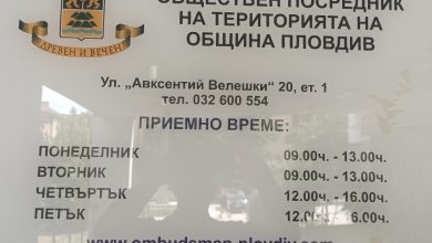 омбудсман на Пловдив табела
