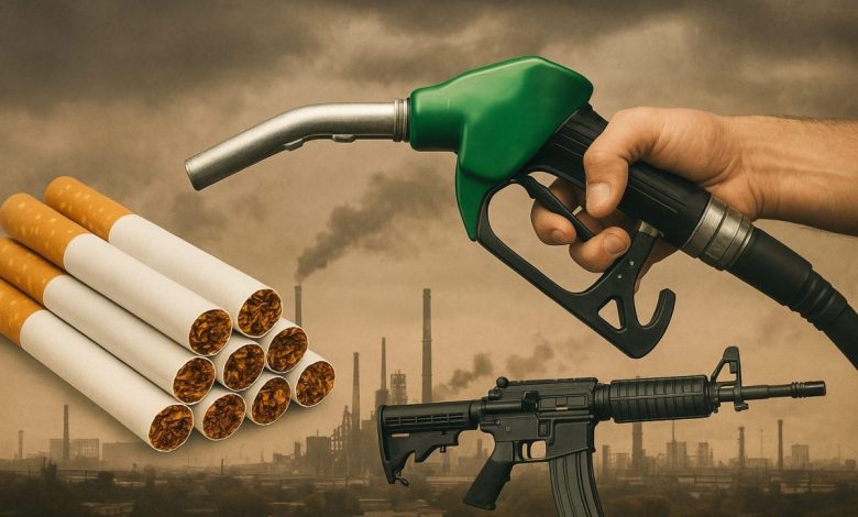 Три символа на новата икономическа реалност – тютюн, петрол и оръжие – изместват традиционната индустрия от върха на приходите в Пловдив