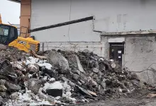 събаряне на автогараа север