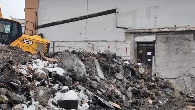 събаряне на автогараа север