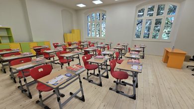 обновен училищен кабинет